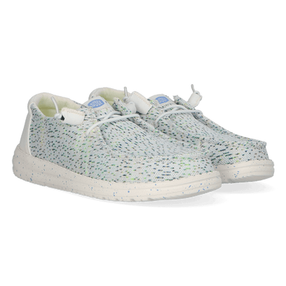 Wendy Stretch Speckle Damen Halbschuhe White/Multi