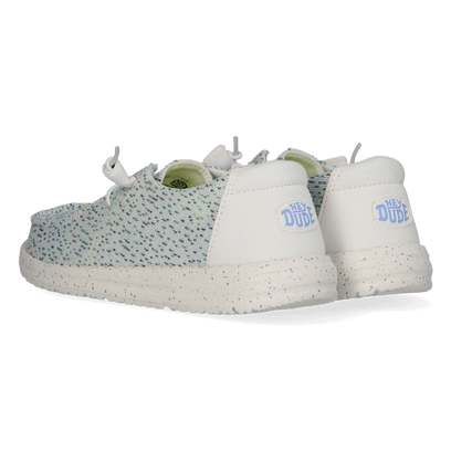 Wendy Stretch Speckle Damen Halbschuhe White/Multi