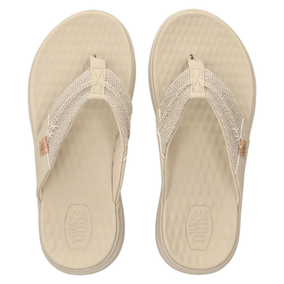Finn Flip Braided Herren Zehentrenner Tan