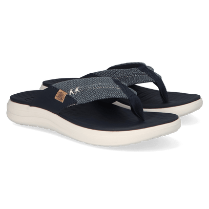 Finn Flip Braided Herren Zehentrenner Navy