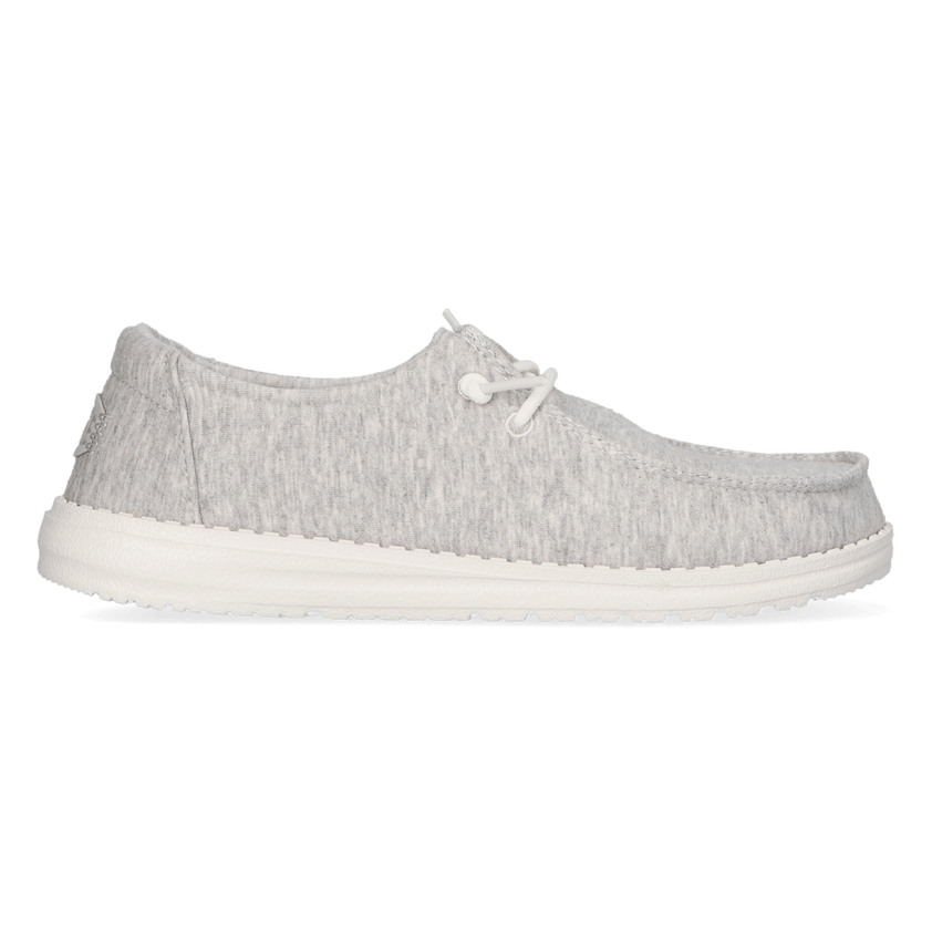 Wendy Stretch Jersey Damen Halbschuhe Light Grey