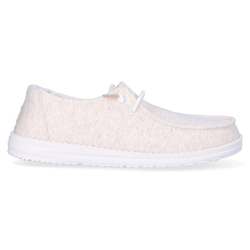 Wendy Stretch Jersey Damen Halbschuhe Oatmeal