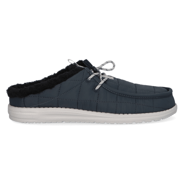 Wally Slip Camp Nylon Herren Slipper Dark Slate/Micro Chip