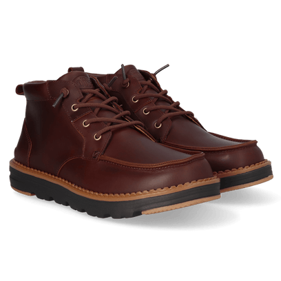 Flint Boot Leather Herren Boots Argan Oil/Chocolate Torte