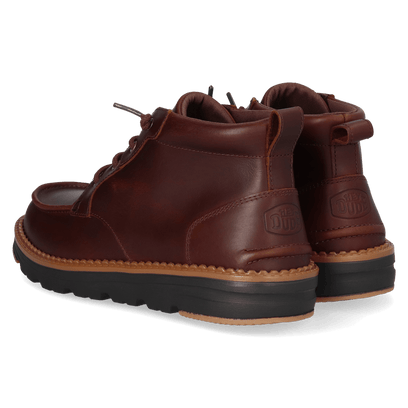 Flint Boot Leather Herren Boots Argan Oil/Chocolate Torte