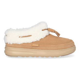 Remi Toastee Lo Tassel Damen Wildleder-Slip-ons Tan