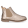Isa-AT Damen Leder Chelsea Boots Plati