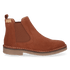 Isa-SY Damen Wildleder Chelsea Boots Moka
