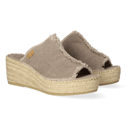 Itaca Damen Espadrilles Pedra