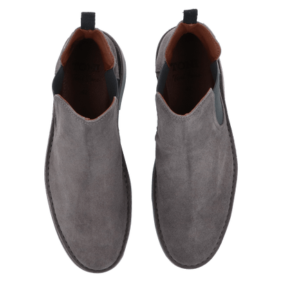 Jan-SY Herren Chelsea Boots Gris