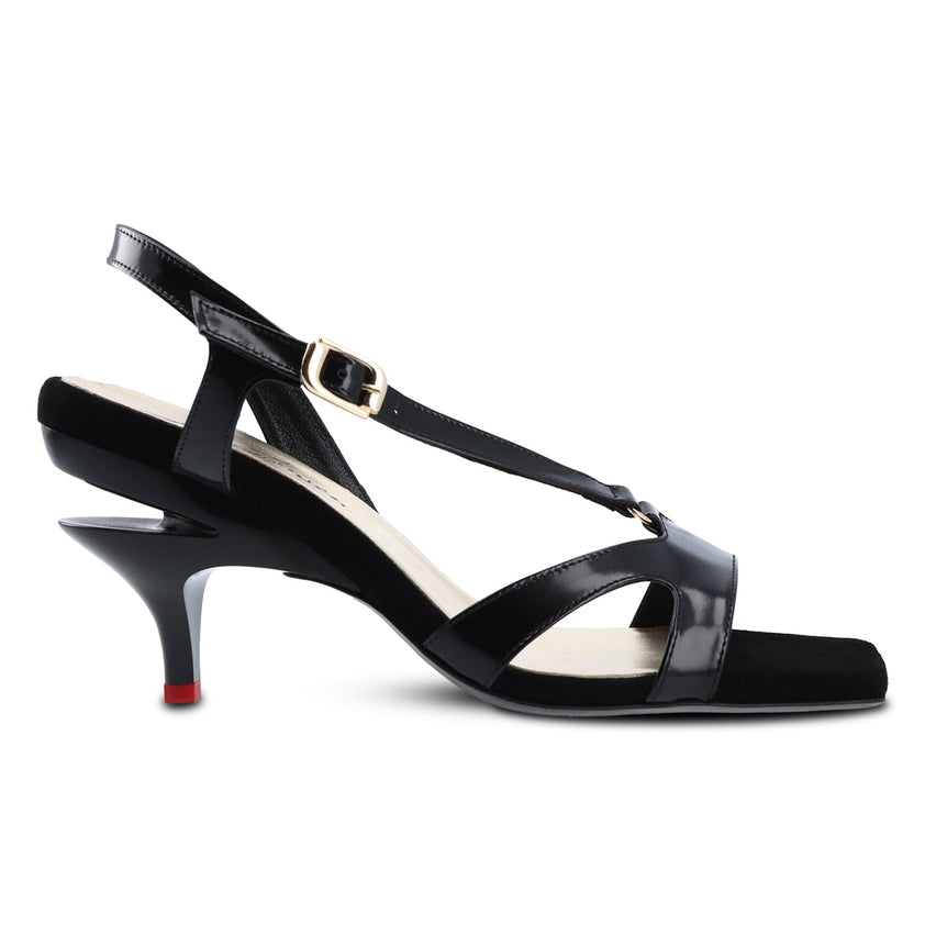 Duplex Rock Chique Sandal Black
