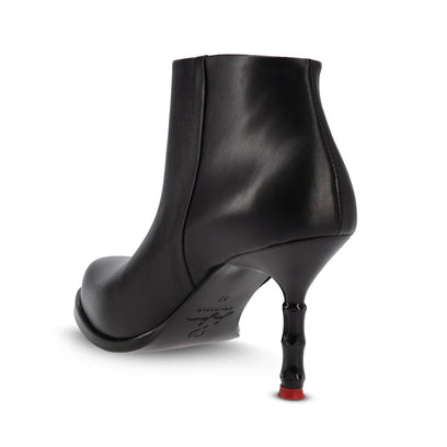Bamboo Ankle Bootie Black