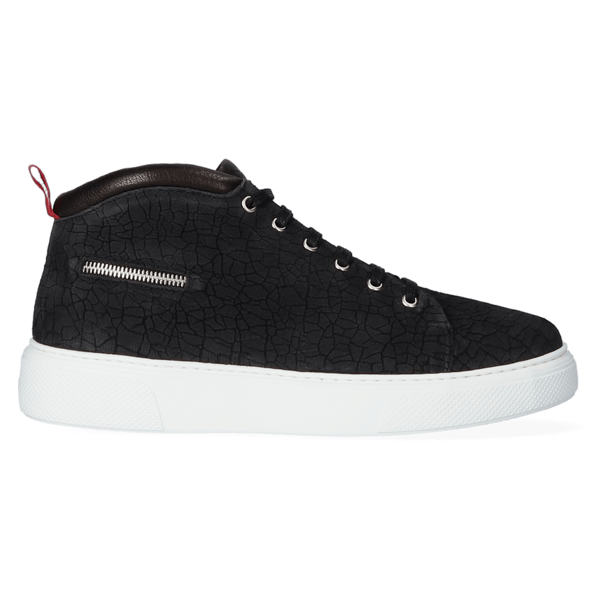 Eastwood Herren Sneaker Nubuck Cleft Black