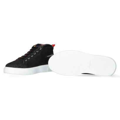 Eastwood Herren Sneaker Nubuck Cleft Black
