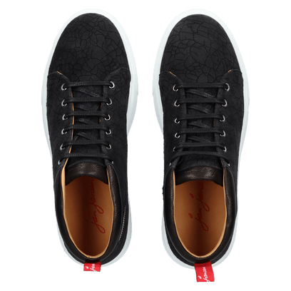 Eastwood Herren Sneaker Nubuck Cleft Black