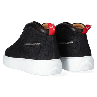 Eastwood Herren Sneaker Nubuck Cleft Black