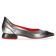 Basil Damen Flats Mini Viper Silver/Black