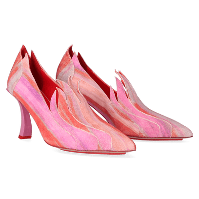 Amaryllis Damen Pumps Guru Rose/Coral