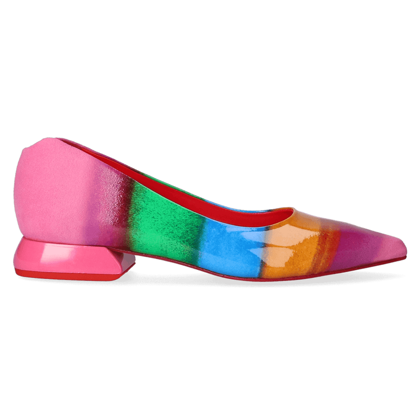 Labio Damen Flats Pagos Multicolour Purple