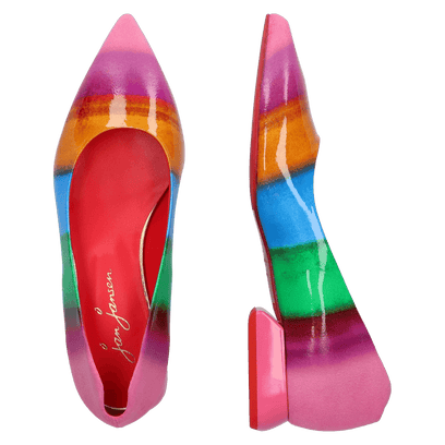 Labio Damen Flats Pagos Multicolour Purple