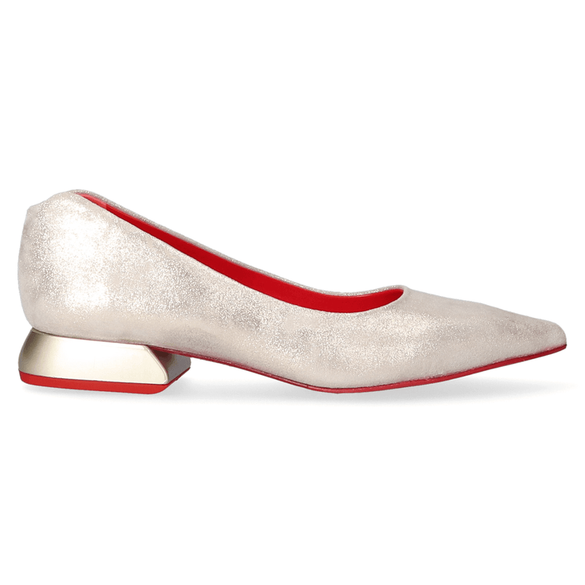 Labio Damen Flats Vilian Platinum