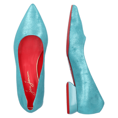 Labio Damen Flats Vilian Turquoise
