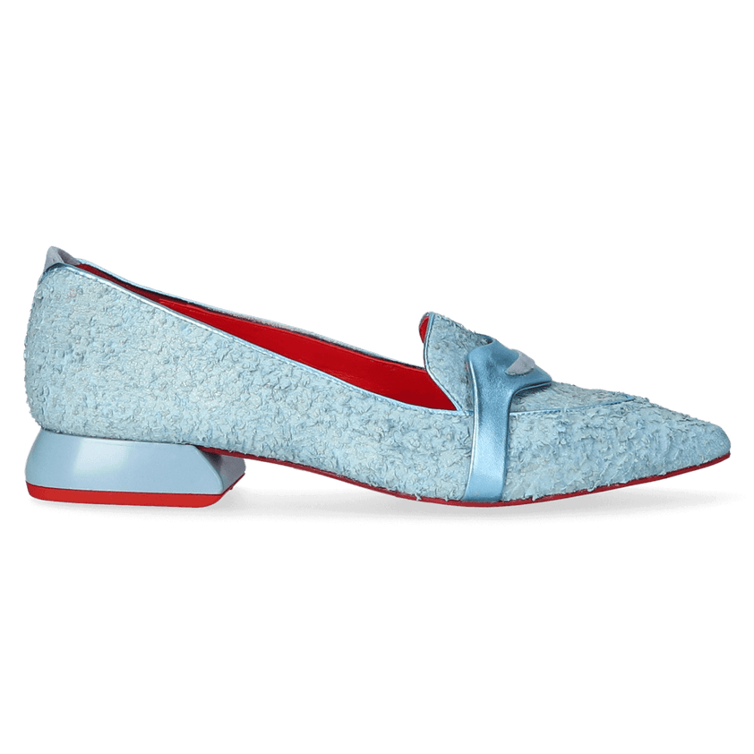 Bello Damen Flats Butier Sky Blue