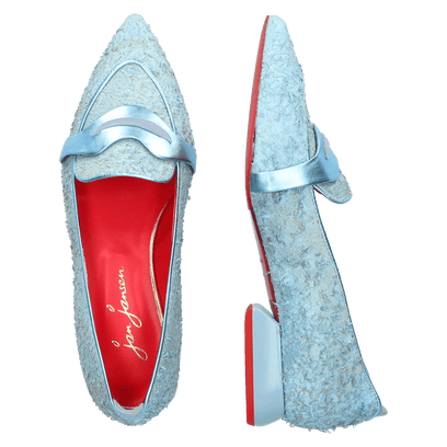Bello Damen Flats Butier Sky Blue