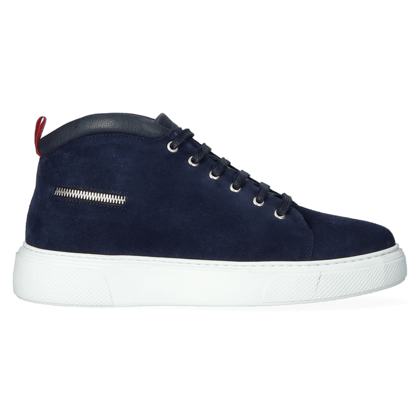 Eastwood Herren Sneaker Camoscio Blue