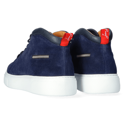 Eastwood Herren Sneaker Camoscio Blue