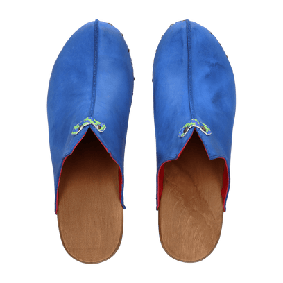 Woodpecker Damen Clogs Blue Venere