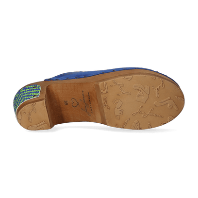 Woodpecker Damen Clogs Blue Venere