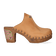 Woodpecker Damen Clogs Cuoio