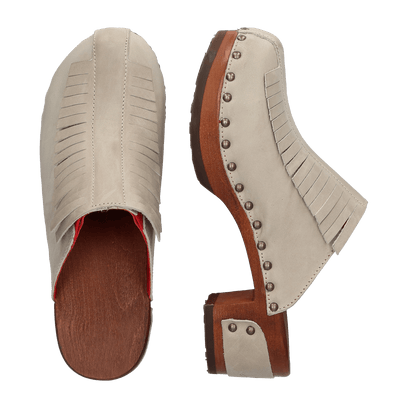 Wood Nymph Damen Clogs Panna