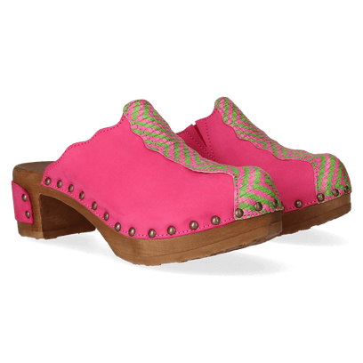 Wannabe Wood Damen Clogs Africa