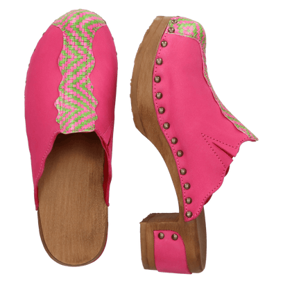 Wannabe Wood Damen Clogs Africa