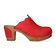 Knock On Wood Damen Clogs Red