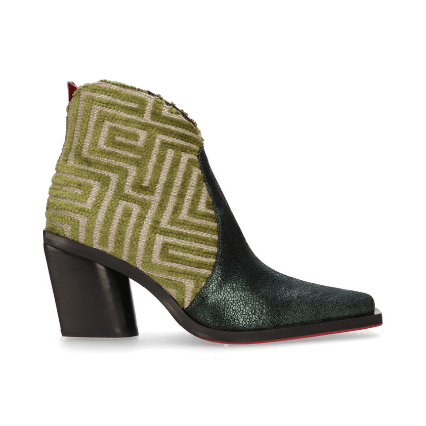 Kansas Damen Stiefeletten Forest Green