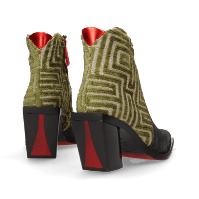 Kansas Damen Stiefeletten Forest Green