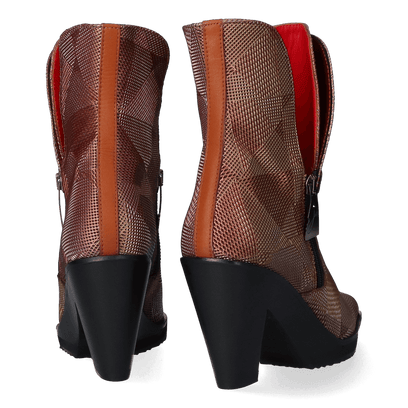 Coraline Damen Stiefeletten Metal Rosso