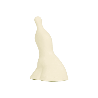 Vrouw In Balans Figur Off-White