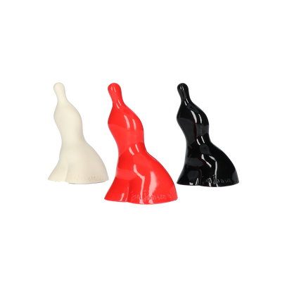 Vrouw In Balans Figur Off-White