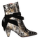 Amelie Damen Stiefeletten Metal Nero