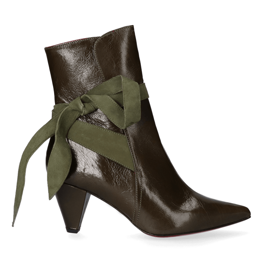 Amelie Damen Stiefeletten Olive