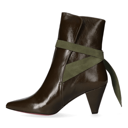 Amelie Damen Stiefeletten Olive