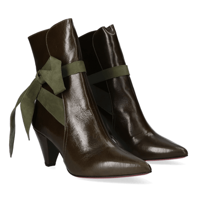 Amelie Damen Stiefeletten Olive