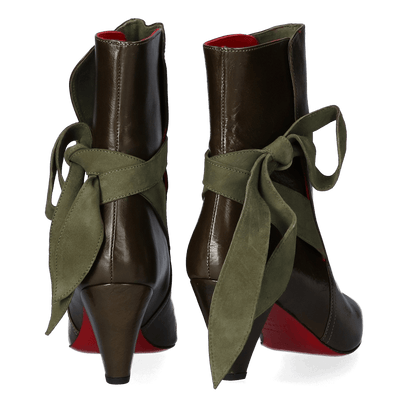 Amelie Damen Stiefeletten Olive