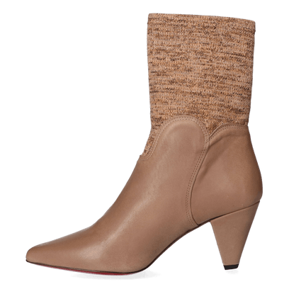 Camille Damen Stiefeletten Beige
