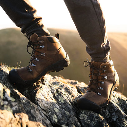 Pyrenees Herren Leder-Bergschoenen Syrup
