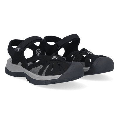 Rose Damen Sandalen Black/Neutral Gray